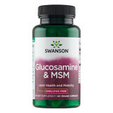 Swanson Glucosamina e MSM, 60 capsule vegetali