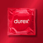 Durex Feel Thin Classic, preservativi con più lubrificante, sottili, 12 pezzi