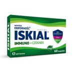 Iskial Immuno + Knoflook, voor kinderen vanaf 6 jaar en volwassenen, 60 capsules