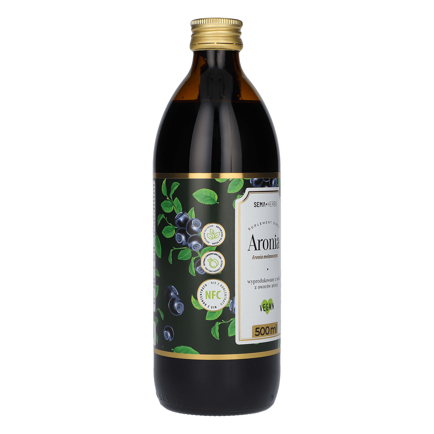 SEMA Herba Aronia, suc de fructe, 500 ml