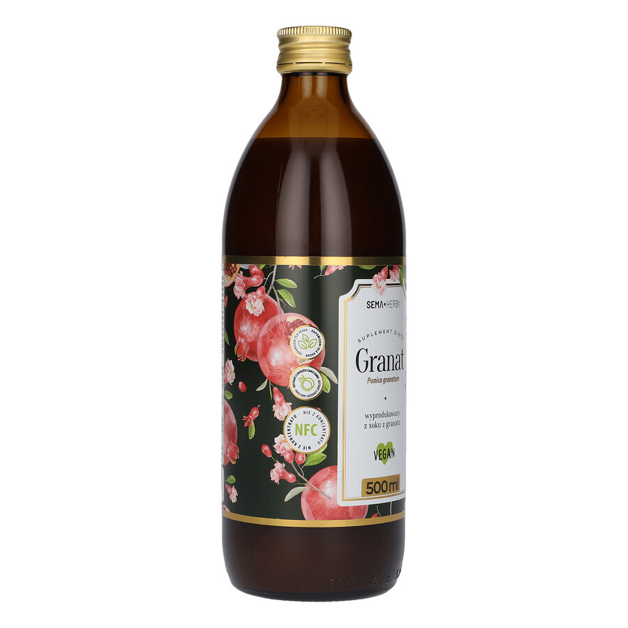 SEMA Herba Pomegranate, suc de fructe, 500 ml