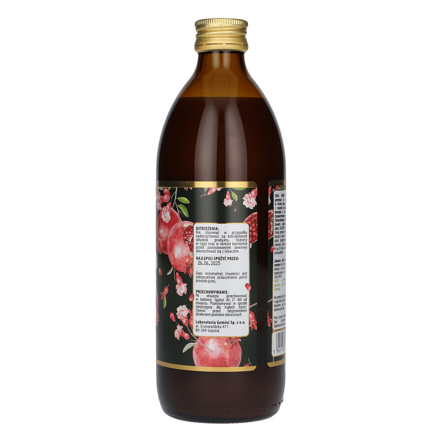 SEMA Herba Pomegranate, suc de fructe, 500 ml