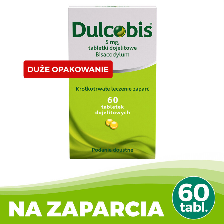 Dulcobis 5 mg, 60 comprimate enterale