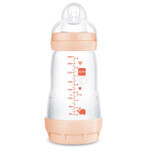 MAM Perfect Start Anti-Colic, sticlă anti-colică, Better Together, fetiță, de la 2 luni, 260 ml