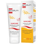 Emolium Suncare, crème de protection minérale pour enfants dès le premier jour et adultes, SPF 50+, 50 ml + ballon de plage gratuit