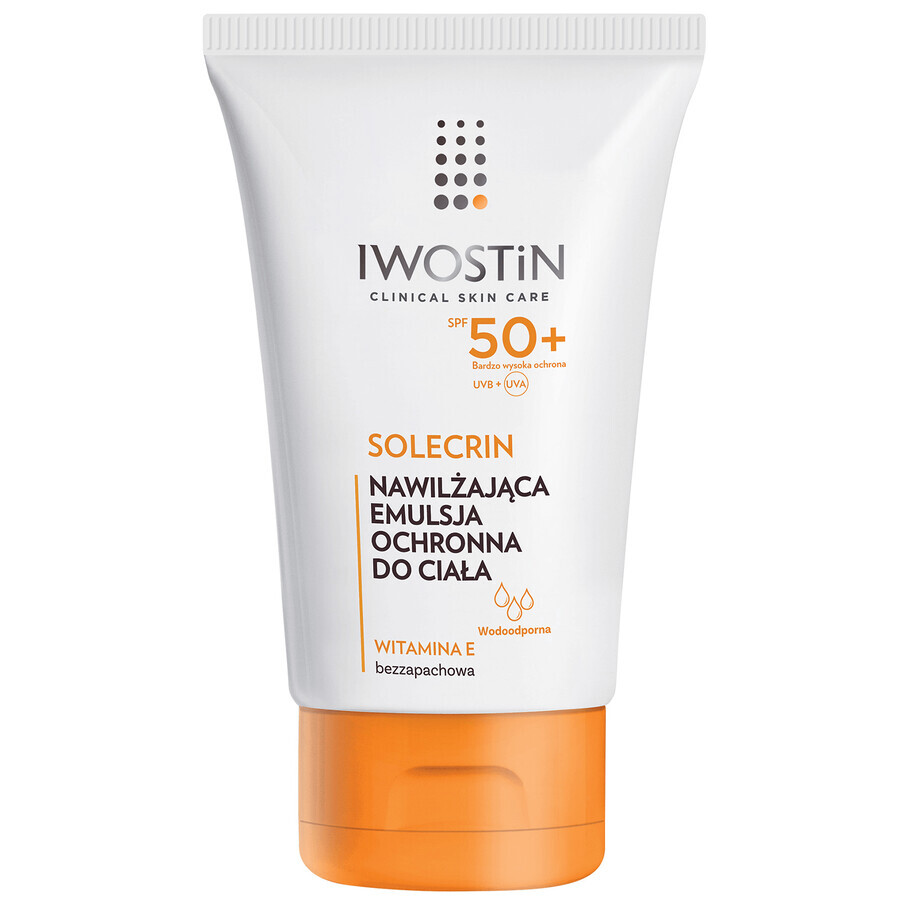 Iwostin Solecrin, emulsie protectoare, SPF 50+, 100 ml + minge de plajă gratuită