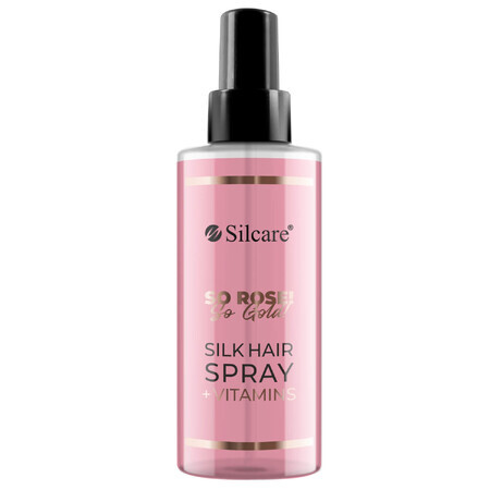 Silcare ¡Tan rosa! ¡Así que oro! seda capilar con vitaminas, spray, 275 ml