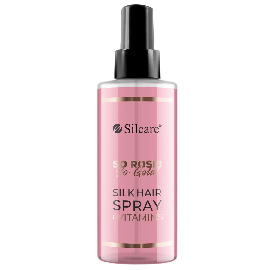 Silcare ¡Tan rosa! ¡Así que oro! seda capilar con vitaminas, spray, 275 ml