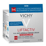 Vichy Liftactiv Supreme H.A.. Wrinkle Corrector, straffende Anti-Falten-Creme, parfümfrei, trockene Haut, 50 ml