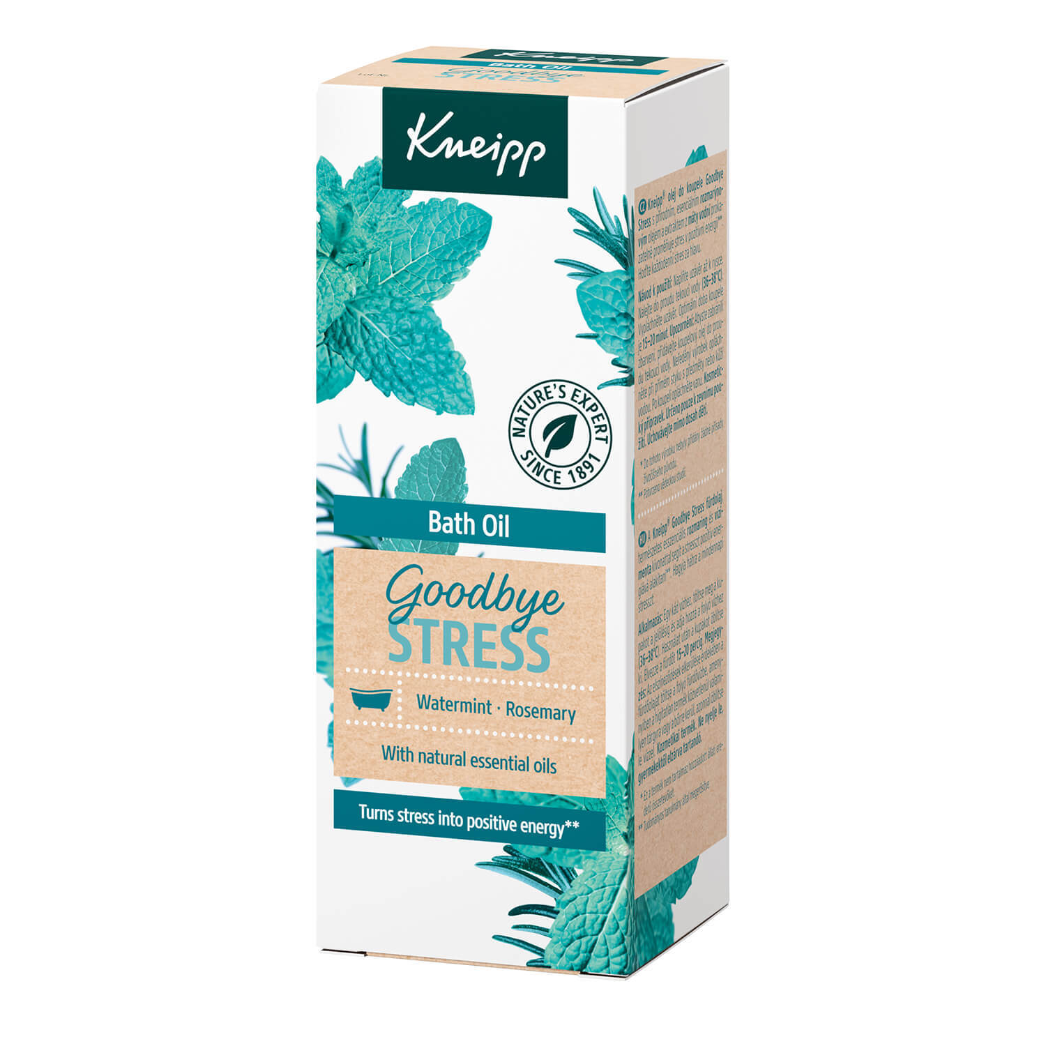 Kneipp Goodbye Stress Rozmarin și mentă, ulei de baie, 100 ml