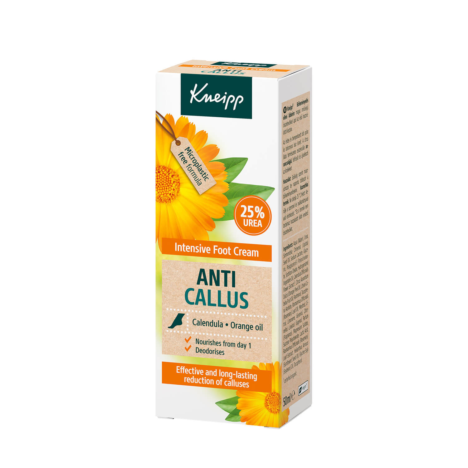 Kneipp, cremă intensivă pentru pielea calcaroasă, 50 ml