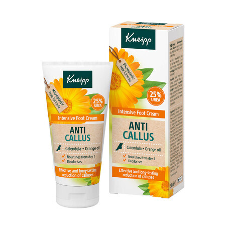 Kneipp, cremă intensivă pentru pielea calcaroasă, 50 ml