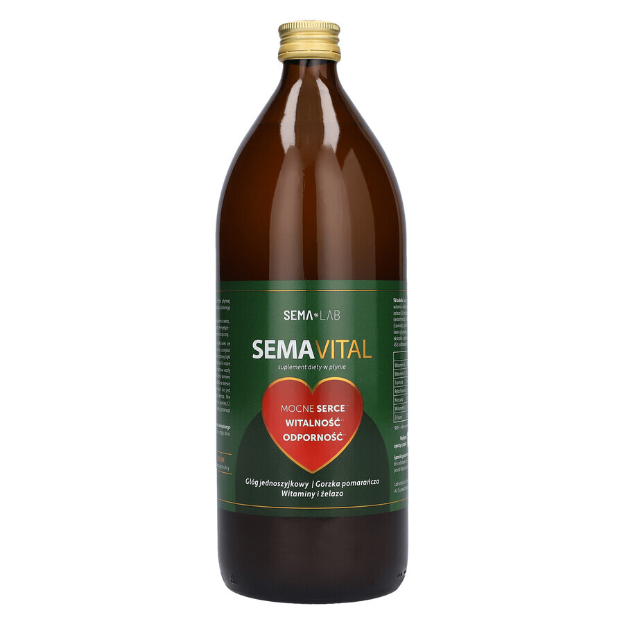 SEMA Lab SEMAVital Tónico, 1000 ml