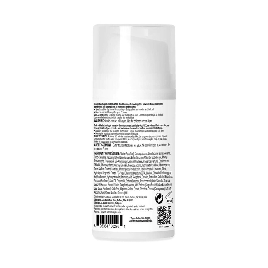 Olaplex No. 6, cremă de styling reparatoare, fără clătire, 100 ml