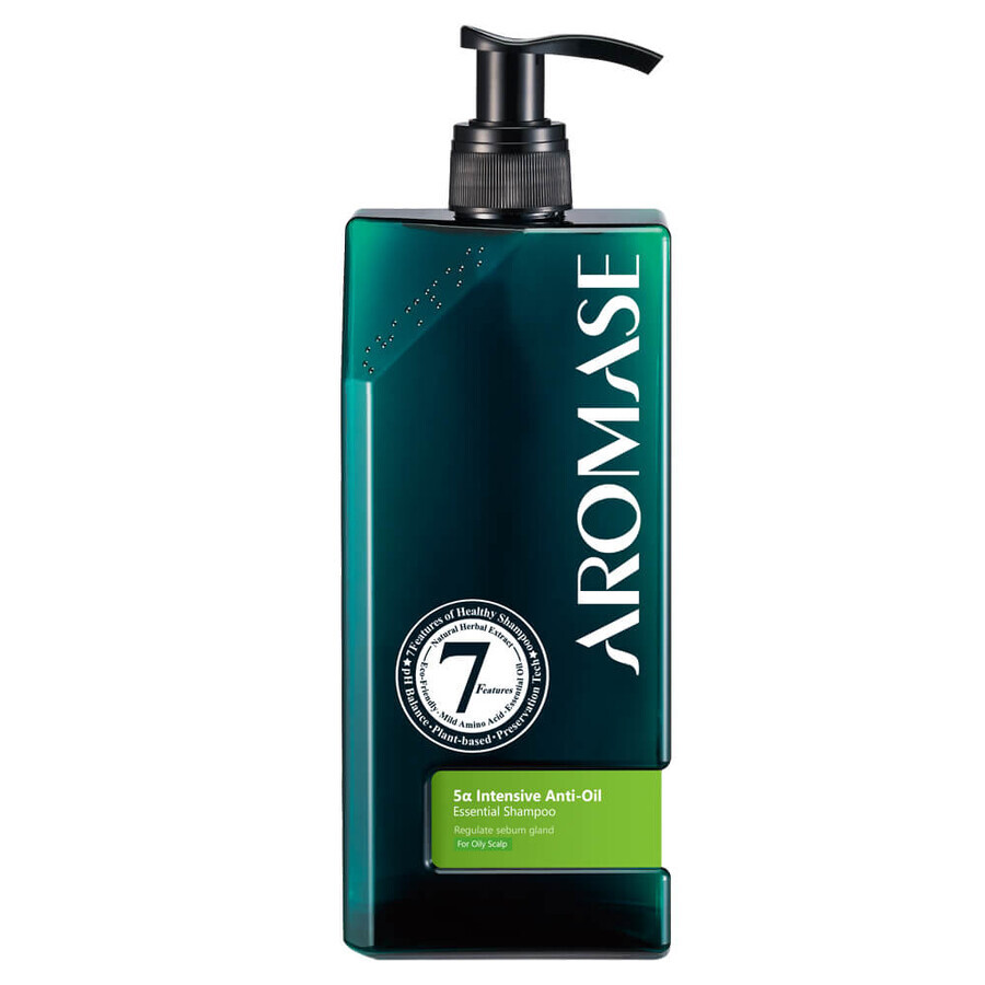 Aromase 5a Intensive Anti-Oil Essential, șampon pentru scalp gras, 400 ml