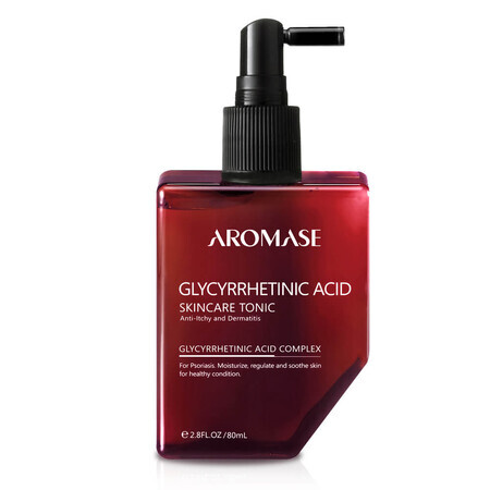 Aromase Glycyrrhetinic Acid Skincare, tonic cu acid glicirretinic pentru scalp și corp, 80 ml