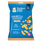 Gerber Peanut Butter Corn Crisps, după 12 luni, 28 g