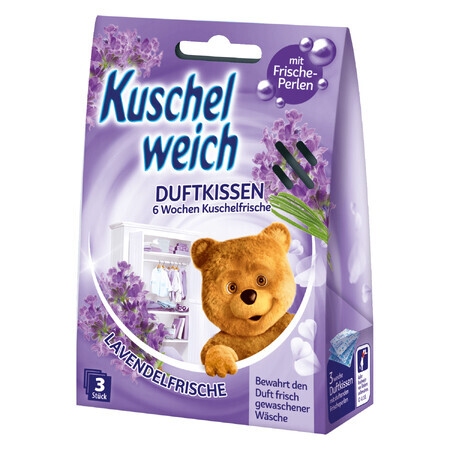 Kuschelweich, pliculețe de parfum, Lavandă proaspătă, 3 bucăți