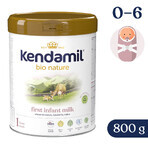 Kendamil Bio Nature 1, lapte pentru sugari, de la naștere, 800 g