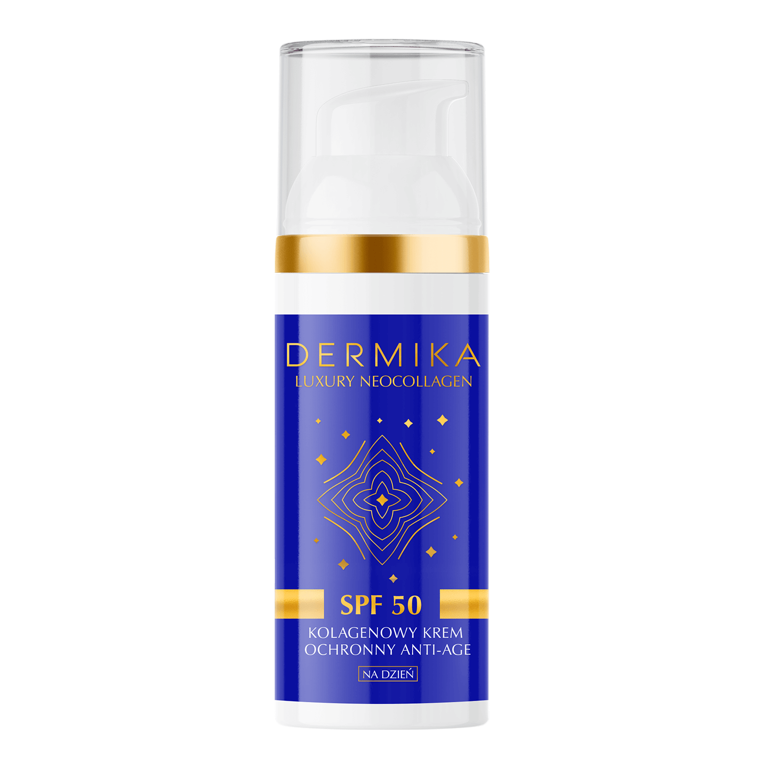 Dermika Luxury Neocollagen, cremă de zi anti-age cu colagen protector, SPF 50, 50 ml