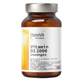 OstroVit Pharma Vitamina D3 2000 pastiglie, gusto mela verde, 360 pastiglie