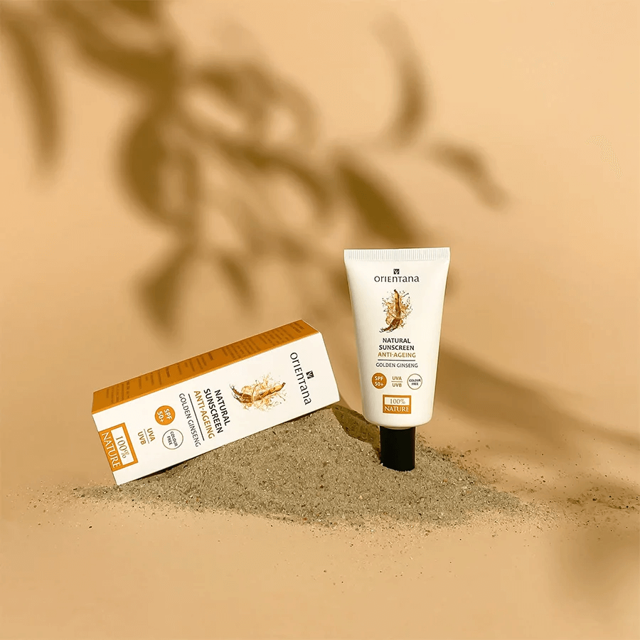 Orientana Gouden Ginseng, gezichtscrème, niet gepigmenteerd, SPF 50+, 50 ml