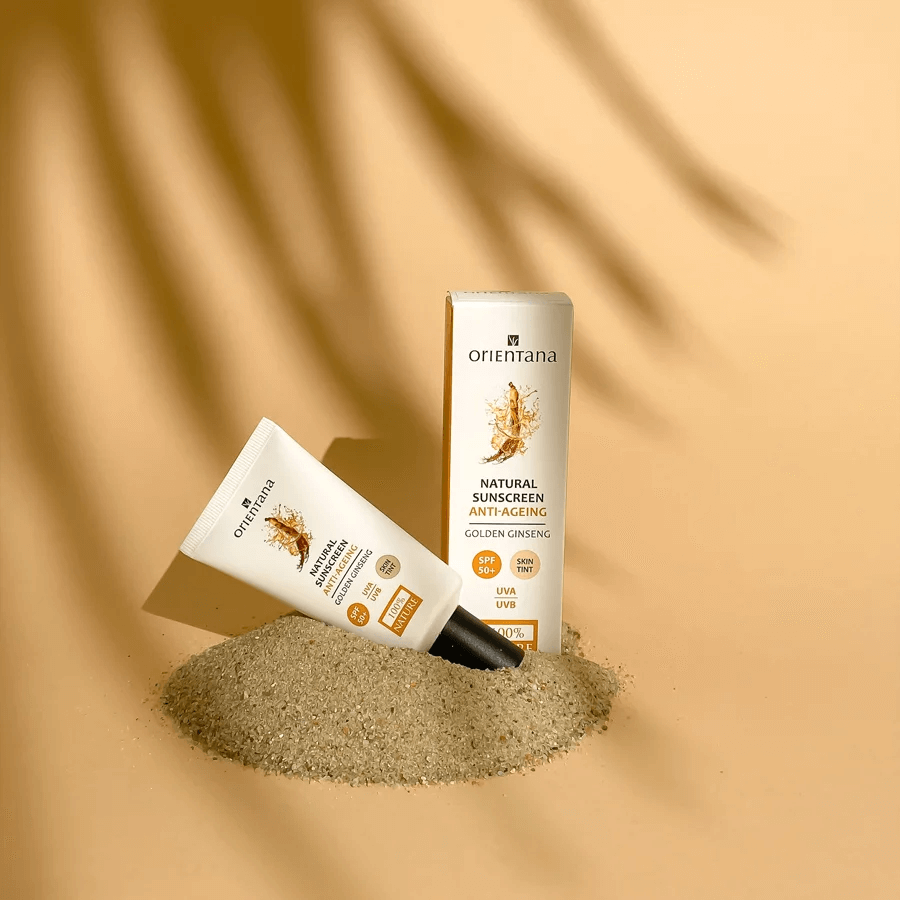 Orientana Gouden Ginseng, gezichtscrème met pigment, SPF 50+, 50 ml