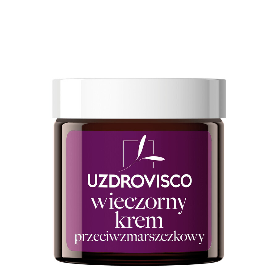 Uzdrovisco Black Tulip Intense, crema antirughe per la sera, 50 ml