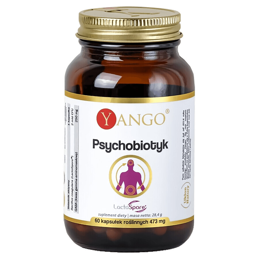 Yango Psychobiotic, 60 capsule vegetale