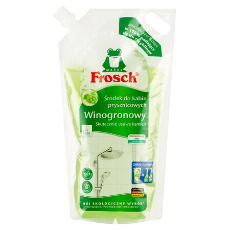 Frosch, detergent duș, struguri, rezervă, 1000 ml