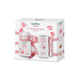 Set Equilibra Rosa, cremă de față cu trandafiri, 50 ml + cremă de ochi, 15 ml