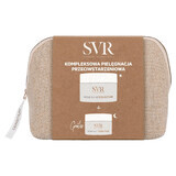 Set SVR Densitium Creme Riche Anti-Wrinkle Cream 50ml + Night Face Lotion 15ml + Cosmetic Gift Bag