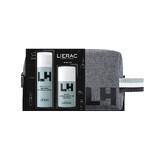 Lierac Homme kit, anti-aging emulsie, 50 ml + 48H deodorant, roll-on, 50 ml + cosmetisch tasje als geschenk