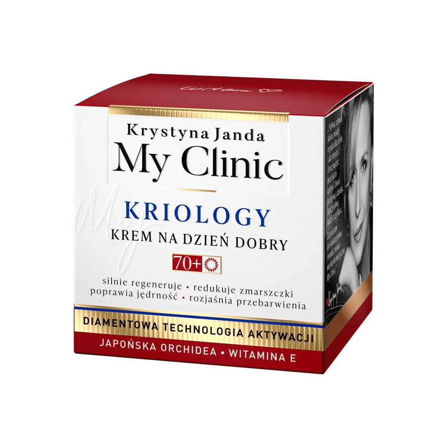 Janda My Clinic Kriology 70+ set, crema de día 50 ml + crema de noche 50 ml + crema de ojos 15 ml