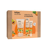 Tołpa Dermo Face Enzyme set, gel limpiador facial 3 enzimas, 150 ml + peeling 3 enzimas, 40 ml