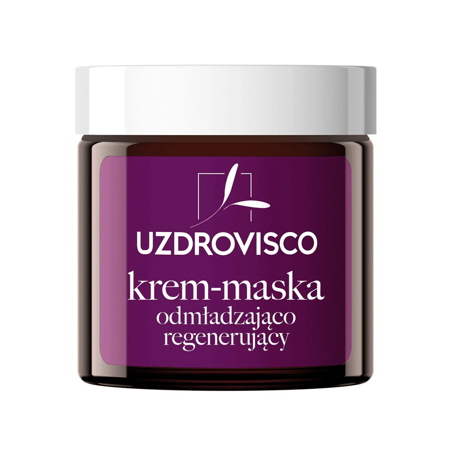 Uzdrovisco Black Tulip Intense, mascarilla-crema rejuvenecedora y regeneradora, 50 ml