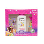 Set Corine De Farme Disney Princess, apă de toaletă, 30 ml + gel de duș, 300 ml + agrafe de păr, 2 bucăți + brățară, 1 bucată