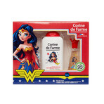 Corine De Farme Disney Wonder Woman set, apă de toaletă, 30 ml + gel de duș, 300 ml + agrafe de păr, 2 bucăți + brățară, 1 bucată