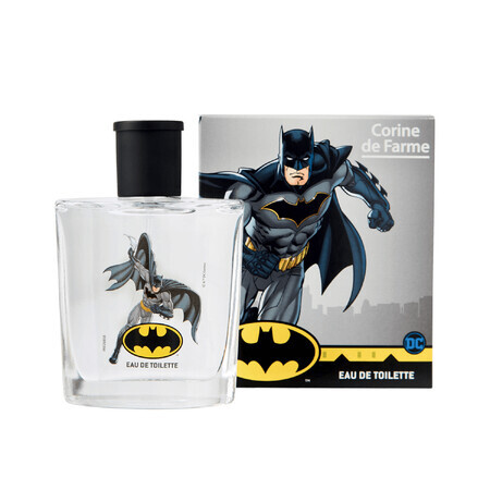 Corine De Farme Marvel Batman set, eau de toilette, 50 ml + disc zburător, 1 buc + semn de carte decupat, 1 buc