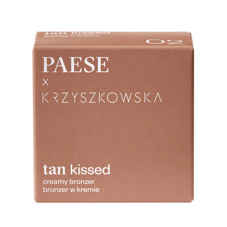 Paese x Krzyszkowska Tan Kissed, bronzer in crema, 02, 12 g