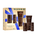 Nuxe Men Set, multifunctional facial moisturizing gel, 50 ml + roll-on deodorant, 50 ml + shower gel, 200 ml