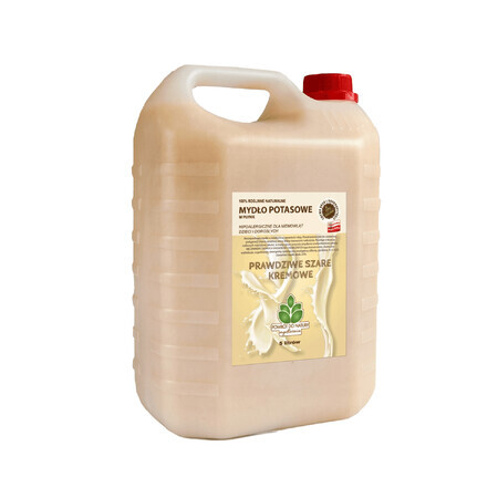 Back to Nature, natürliche graue Kali-Flüssigseife, Creme, Brühe, 5 l