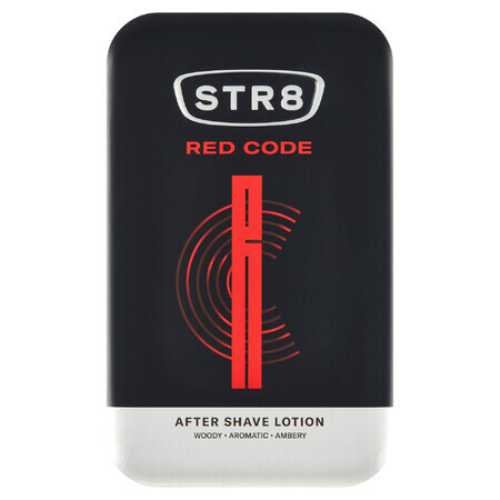 Set STR8 Red Code, aftershave, 100 ml + deodorant spray, 150 ml + gel de duș, 250 ml