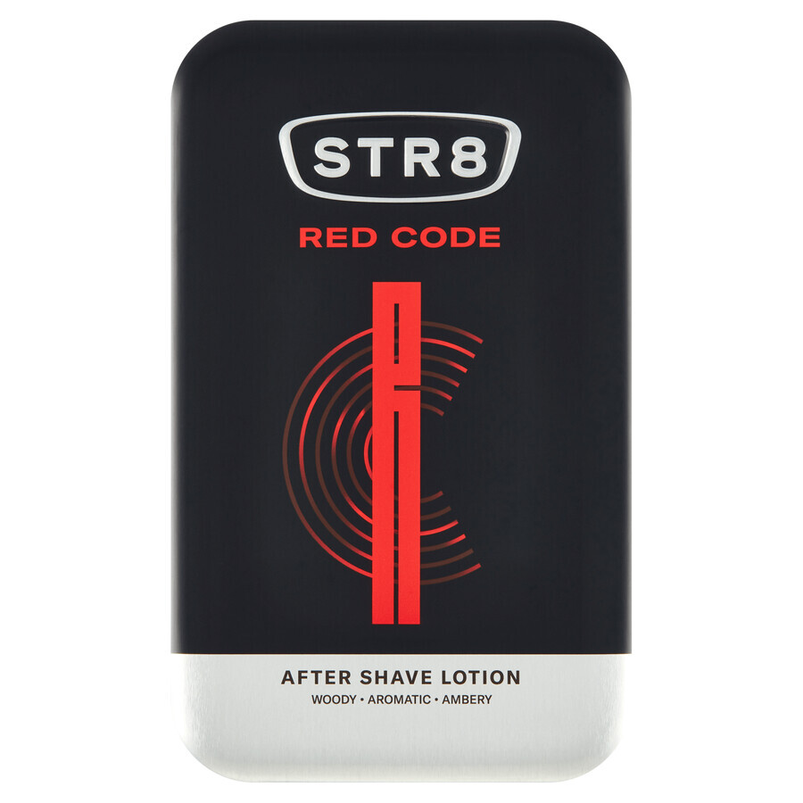 Set STR8 Red Code, aftershave, 100 ml + deodorant spray, 150 ml + gel de duș, 250 ml