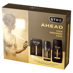 STR8 Ahead set, aftershave, 100 ml + deodorant spray, 150 ml + douchegel, 250 ml