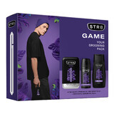 STR8 Set de joc, aftershave, 100 ml + deodorant spray, 150 ml + gel de duș, 250 ml