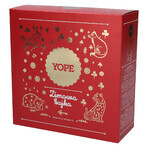 Set Yope Winter Fairy Tale, vela perfumada + crema protectora para manos, 50 ml