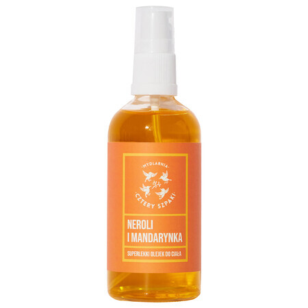 Four Pinks, super light body oil, neroli and mandarin, 100 ml