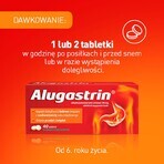 Alugastrin 340 mg, mint flavor, 40 chewable tablets