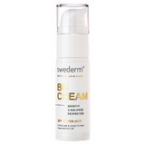 Swederm BB Cream, cremă BB naturală, SPF 15, 30 ml